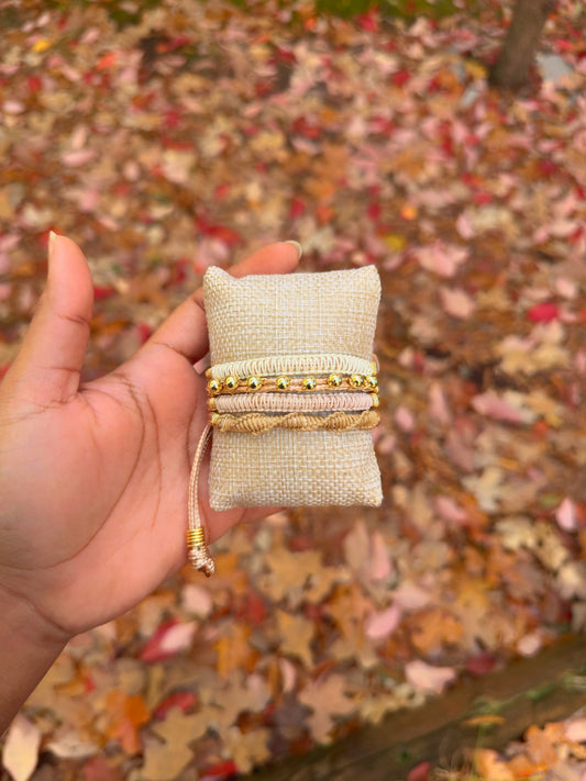 BRAZALETE TONOS NUDE