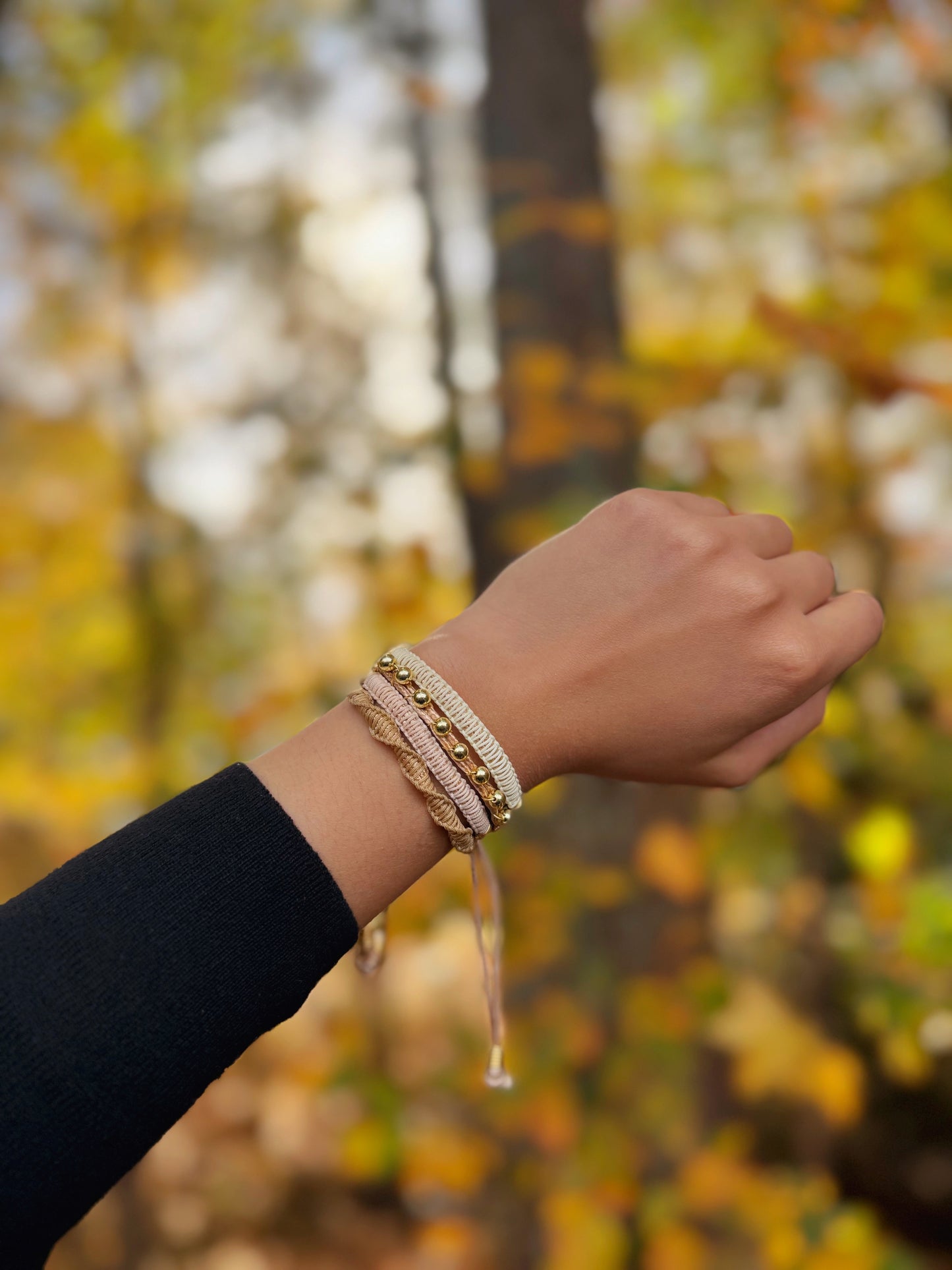 BRAZALETE TONOS NUDE